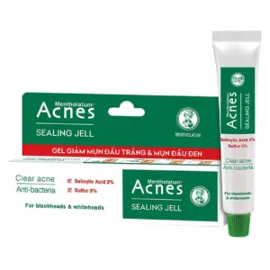Acnes Sealing Jell Acne Care Gel 18g Box and Tube Acnes Sealing Jell acne care gel 18g box and tube with salicylic acid 2% and sulfur 3%