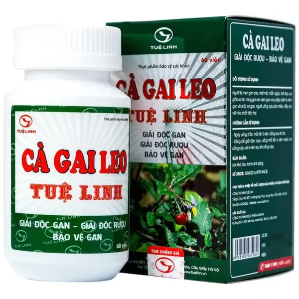 Ca Gai Leo Liver Support 60 Tablets – Tue Linh Ca Gai Leo Liver Support 60 Tablets by Tue Linh - bottle and retail box