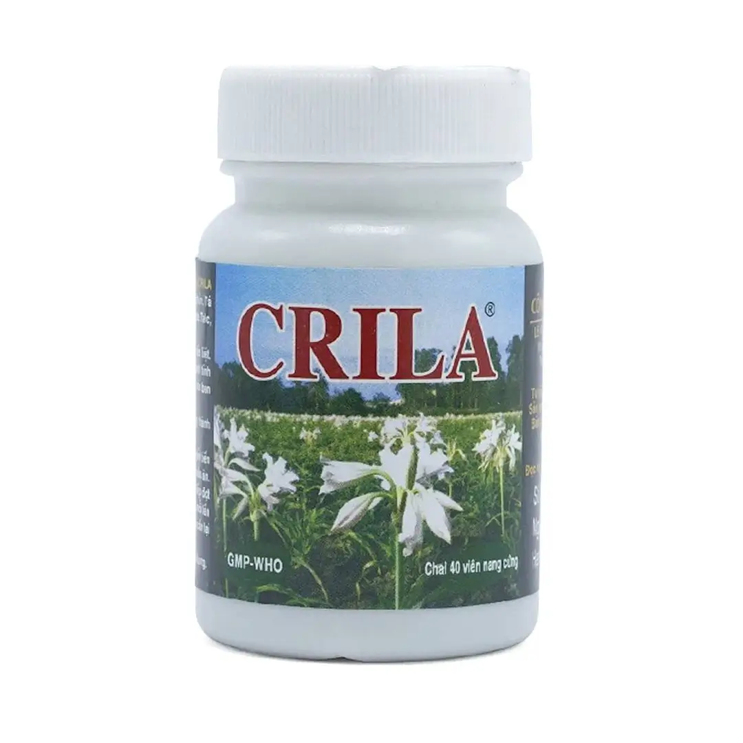 Crila Capsules 250mg by Thien Duoc with Crinum latifolium extract