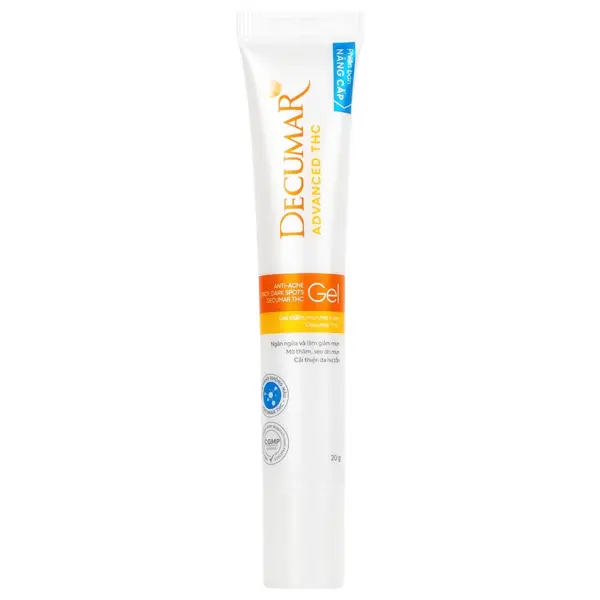 Decumar Advanced THC Anti-Acne Gel 20g Tube Decumar Advanced THC Anti-Acne Gel 20g tube front