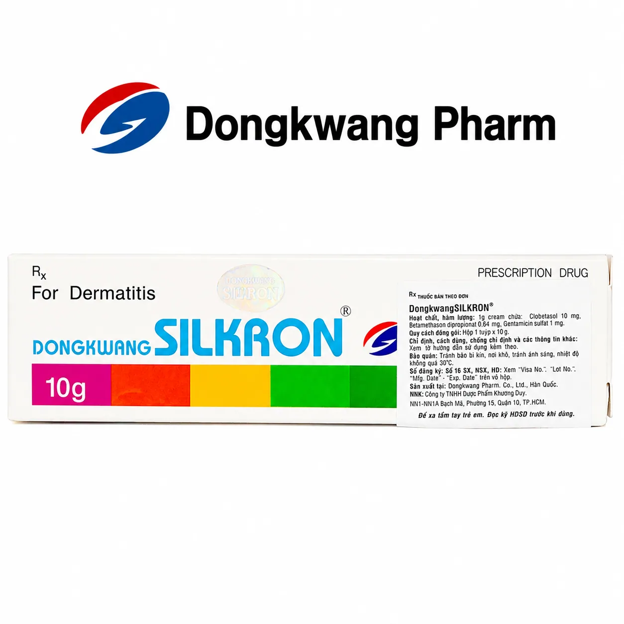 DongKwang Pharmaceutical and Silkron Medicated Cream