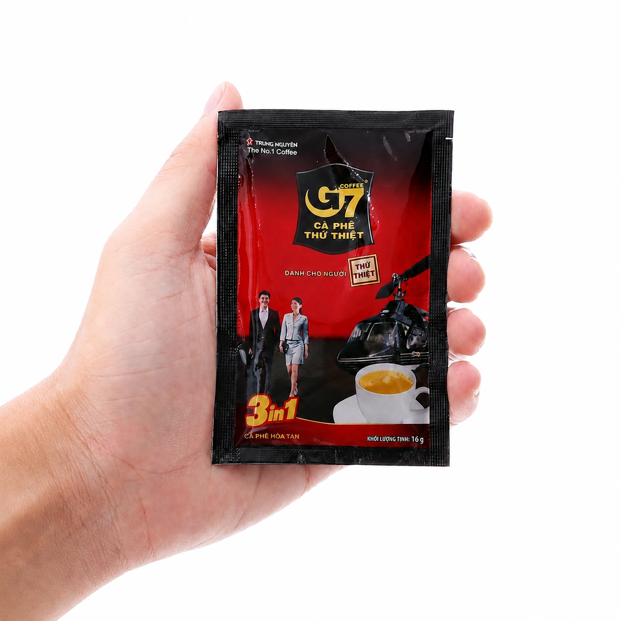G7 3in1 instant coffee 16g sachet by Trung Nguyen Legend