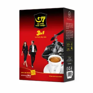 G7 3in1 Instant Coffee 288g – 18 Sachets G7 3in1 Instant Coffee 288g box with 18 sachets by Trung Nguyen Legend