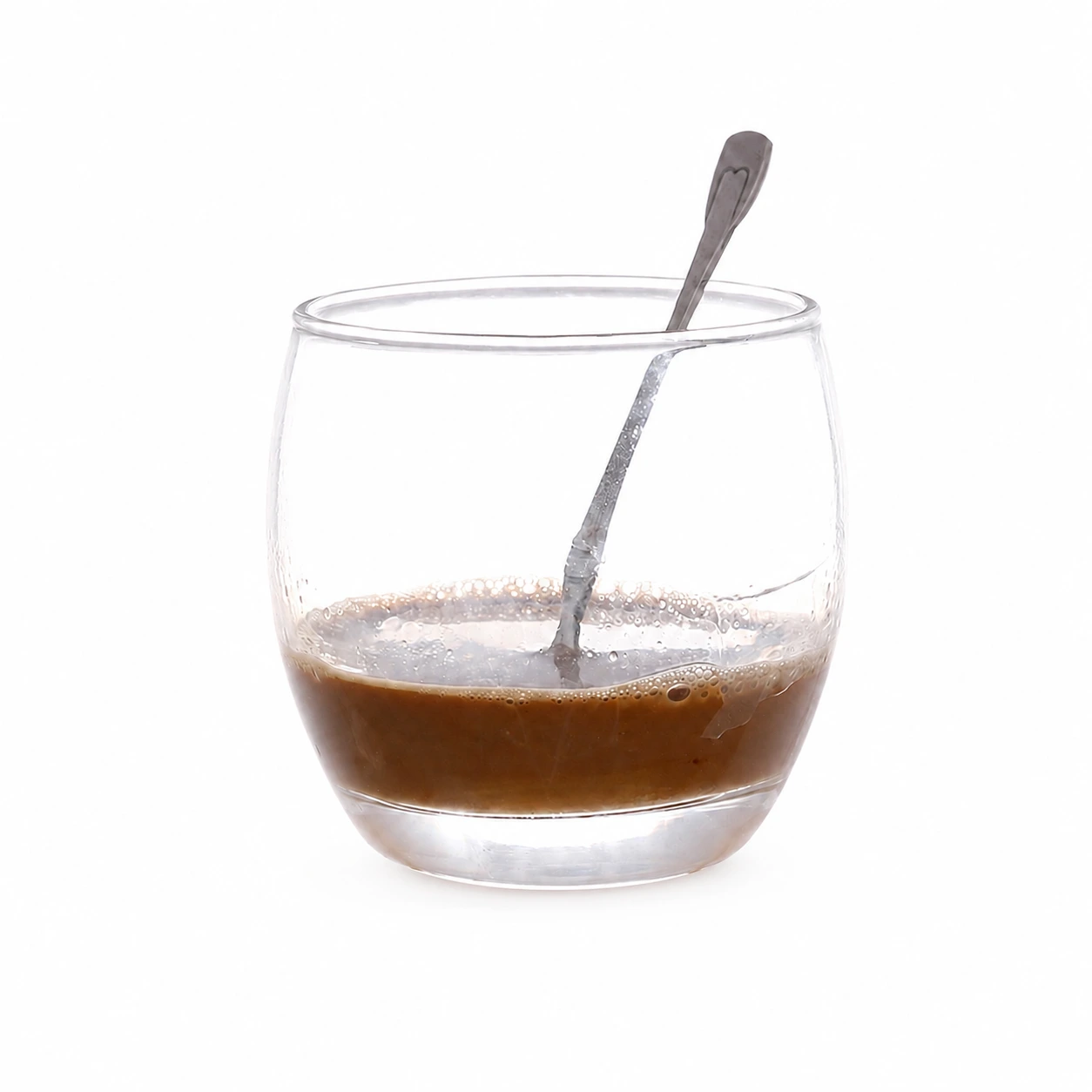 Prepared G7 Vietnamese 3-in-1 instant coffee in a glass
