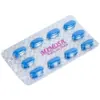 Mimosa OPC Blue Tablets Blister Pack Front view of Mimosa OPC blister pack with ten blue tablets