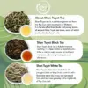Shan Tuyet Green, Black and White Tea Guide Shan Tuyet green tea, black tea and white tea from Tay Con Linh mountains in Vietnam