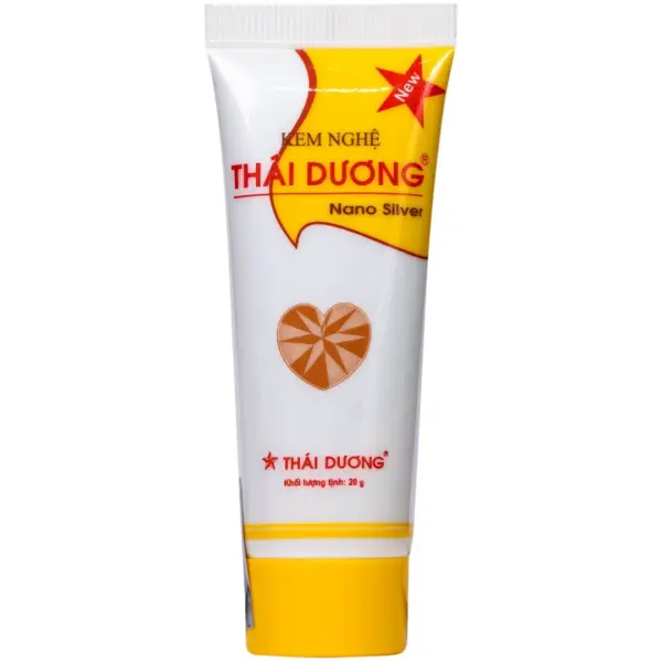 Thai Duong Turmeric Cream Nano Silver Tube 20g Thai Duong Turmeric Cream with Nano Silver 20g tube