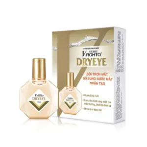 V.Rohto Dryeye 13ml eye drops box and bottle