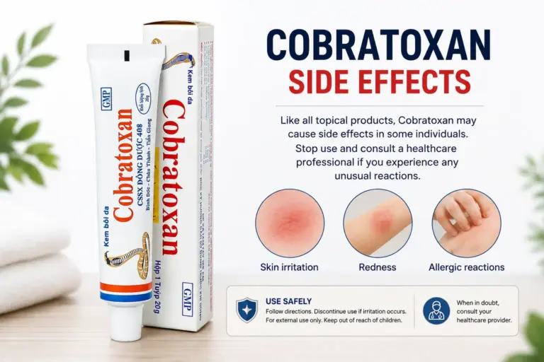 Cobratoxan Side Effects: Possible Reactions and Safety Advice