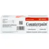 Counterpain 30g Box – Ingredients Panel Counterpain 30g box ingredients and English information panel