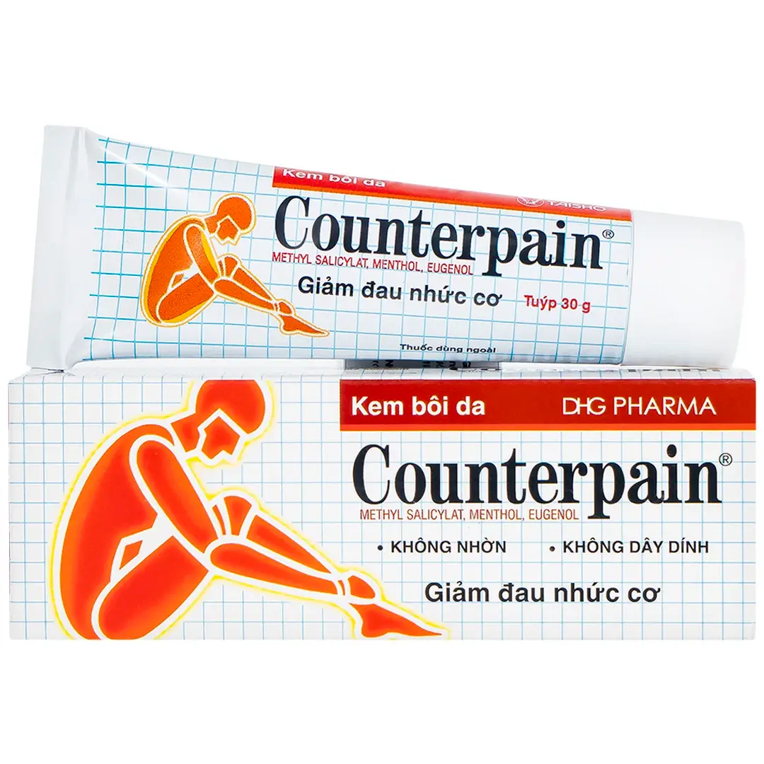 Counterpain 30g Dermal Cream Counterpain 30g dermal cream tube and box
