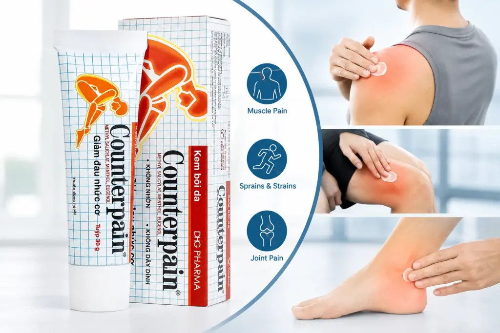 Counterpain Cream Uses & How to Apply It Safely