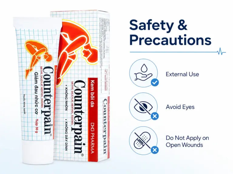 Counterpain Safety and Precautions: How to Use It Properly