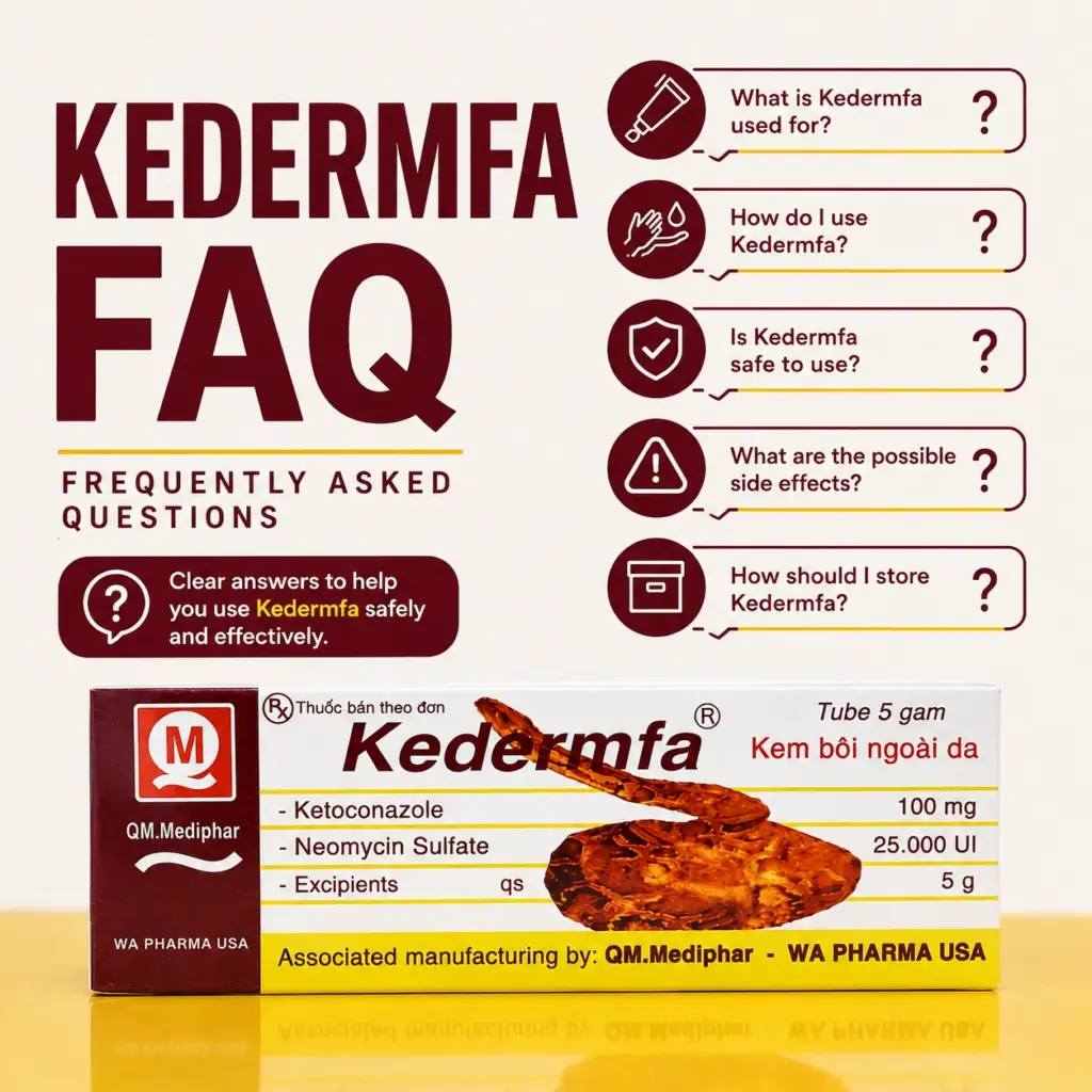 Kedermfa FAQ: Uses, Ingredients, Safety & Common Questions