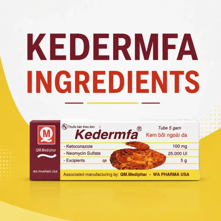 Kedermfa Ingredients: Ketoconazole & Neomycin Sulfate