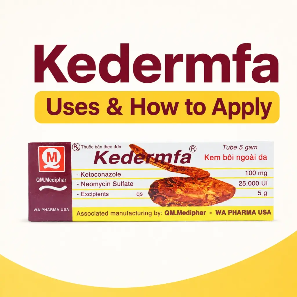 Kedermfa Cream Uses & How to Apply It Safely